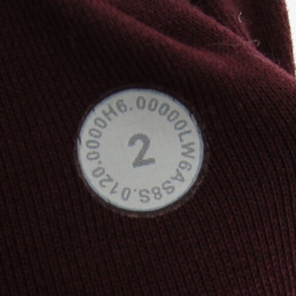 Lululemon Align Crop Leggings *21" Cassis Dark Adobe Red High Rise Nulu Size 2 - Picture 16 of 16